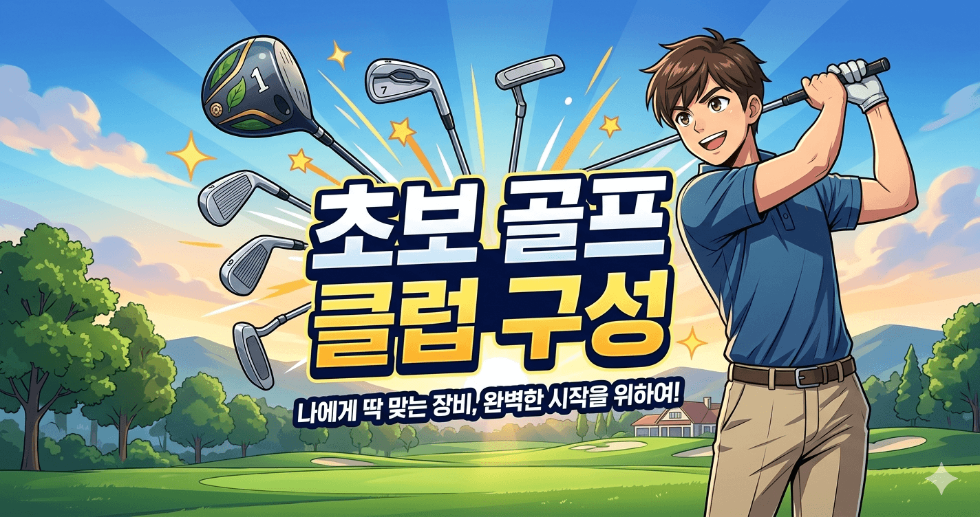 초보 골퍼 클럽 구성