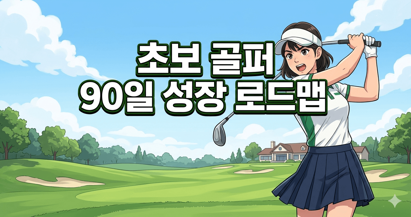 초보 골퍼 90일 성장 로드맵
