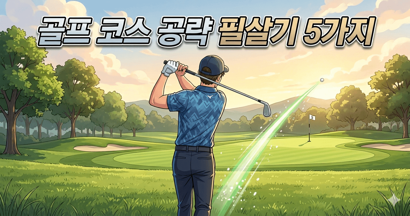 골프 코스 공략 필살기 5가지