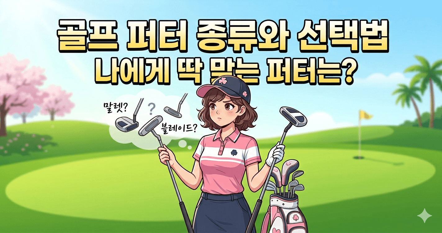 골프 퍼터 종류와 선택법