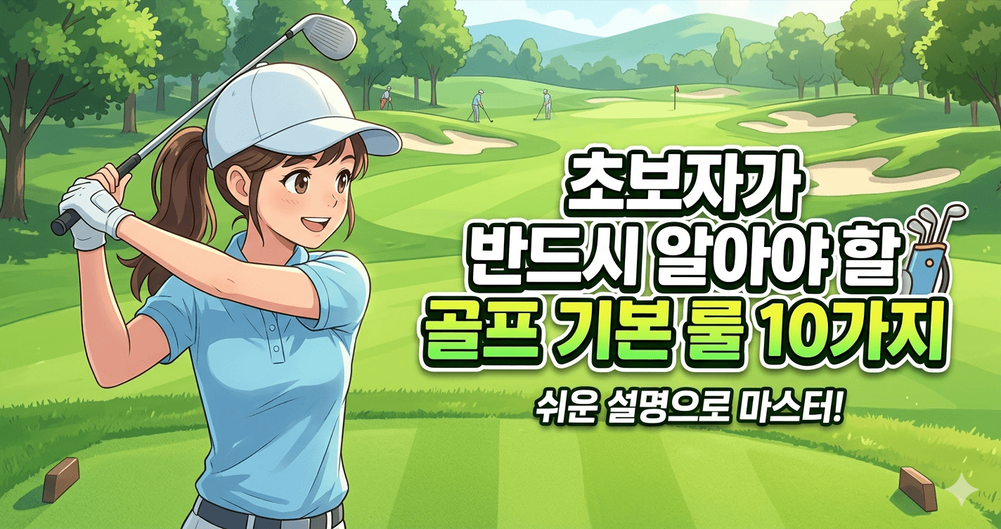 초보자가 반드시 알아야 할 골프 기본 룰 10가지