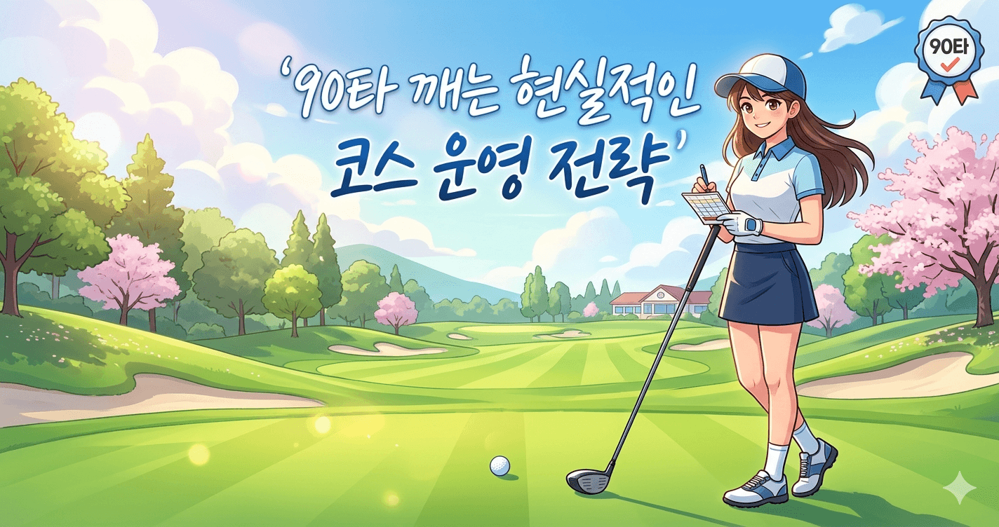 90타 깨는 현실적인 코스 운영 전략
