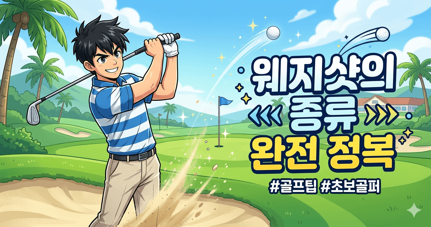 웨지샷 종류 완전 정복